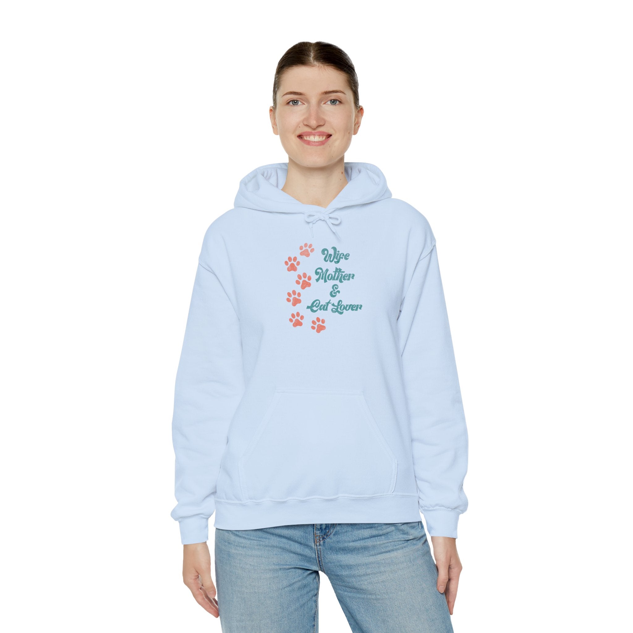 Retro Cat Lover Hoodie — Vintage Style Pet Lover Sweatshirt