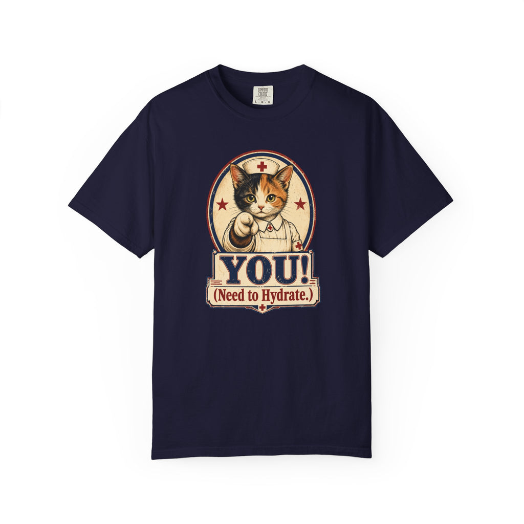You Need To Hydrate Cat T-Shirt