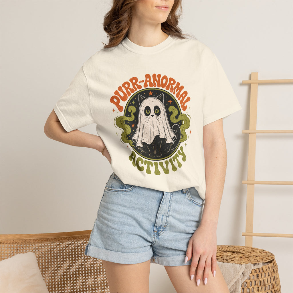 Purr-anormal Activity Cat T-Shirt