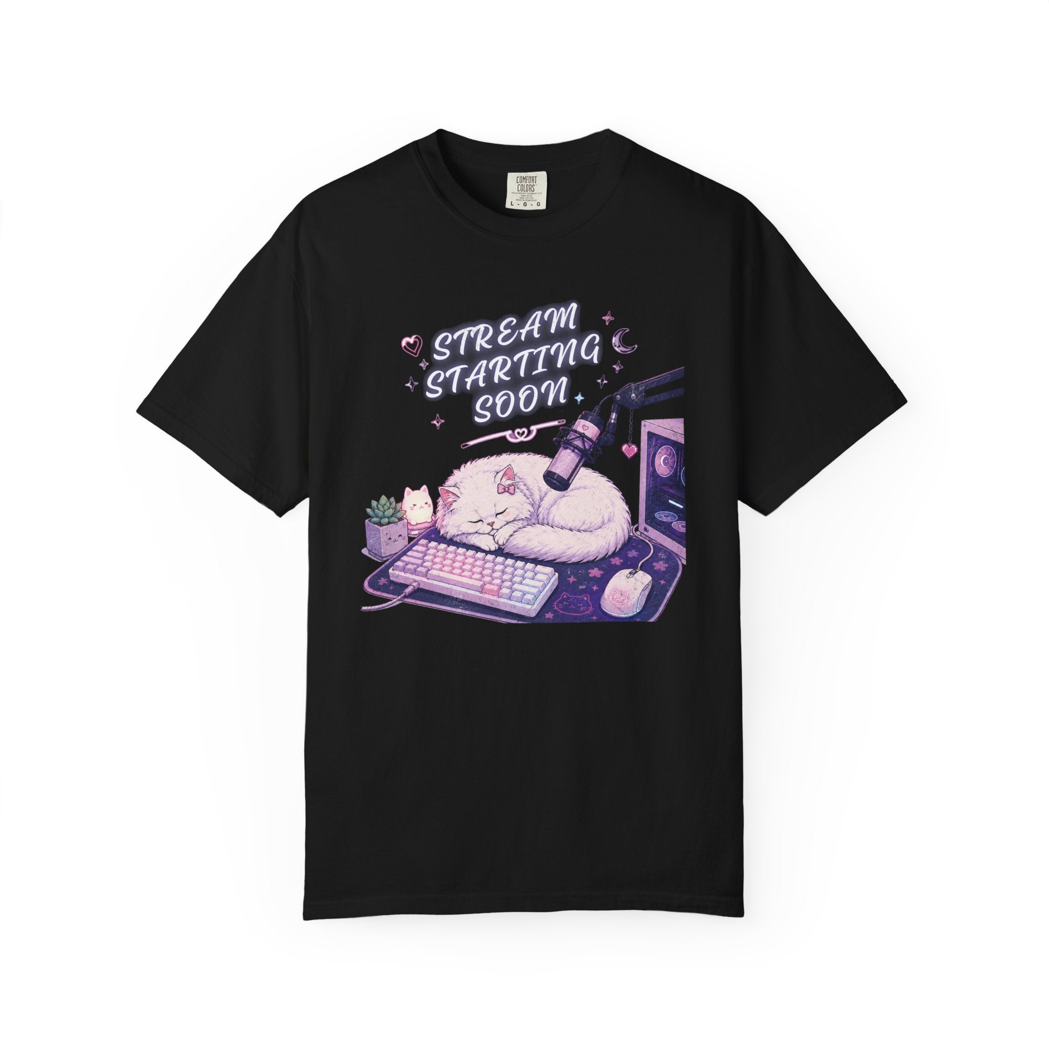 Stream Starting Soon Cat T-Shirt