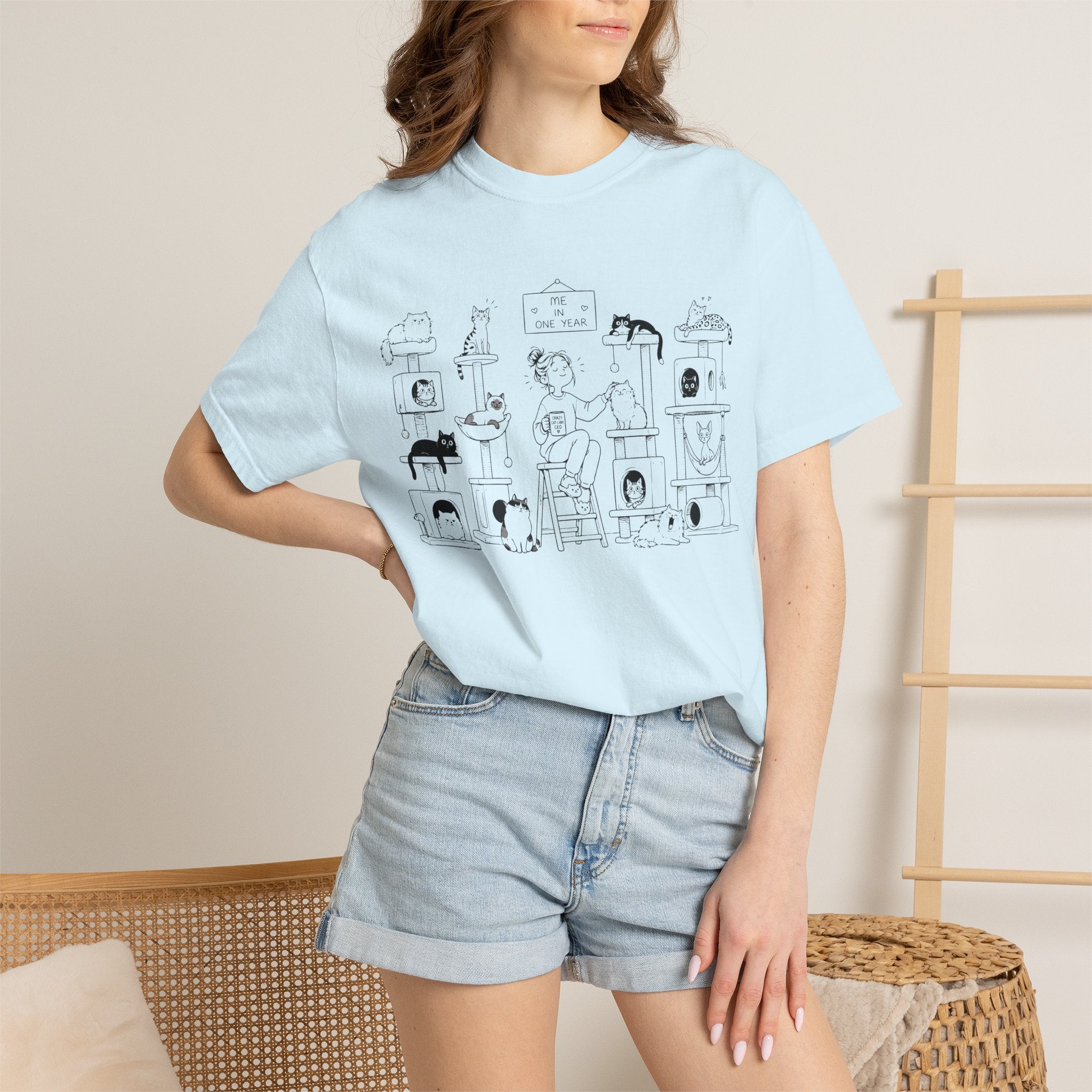 One Year Plan Cat T-Shirt