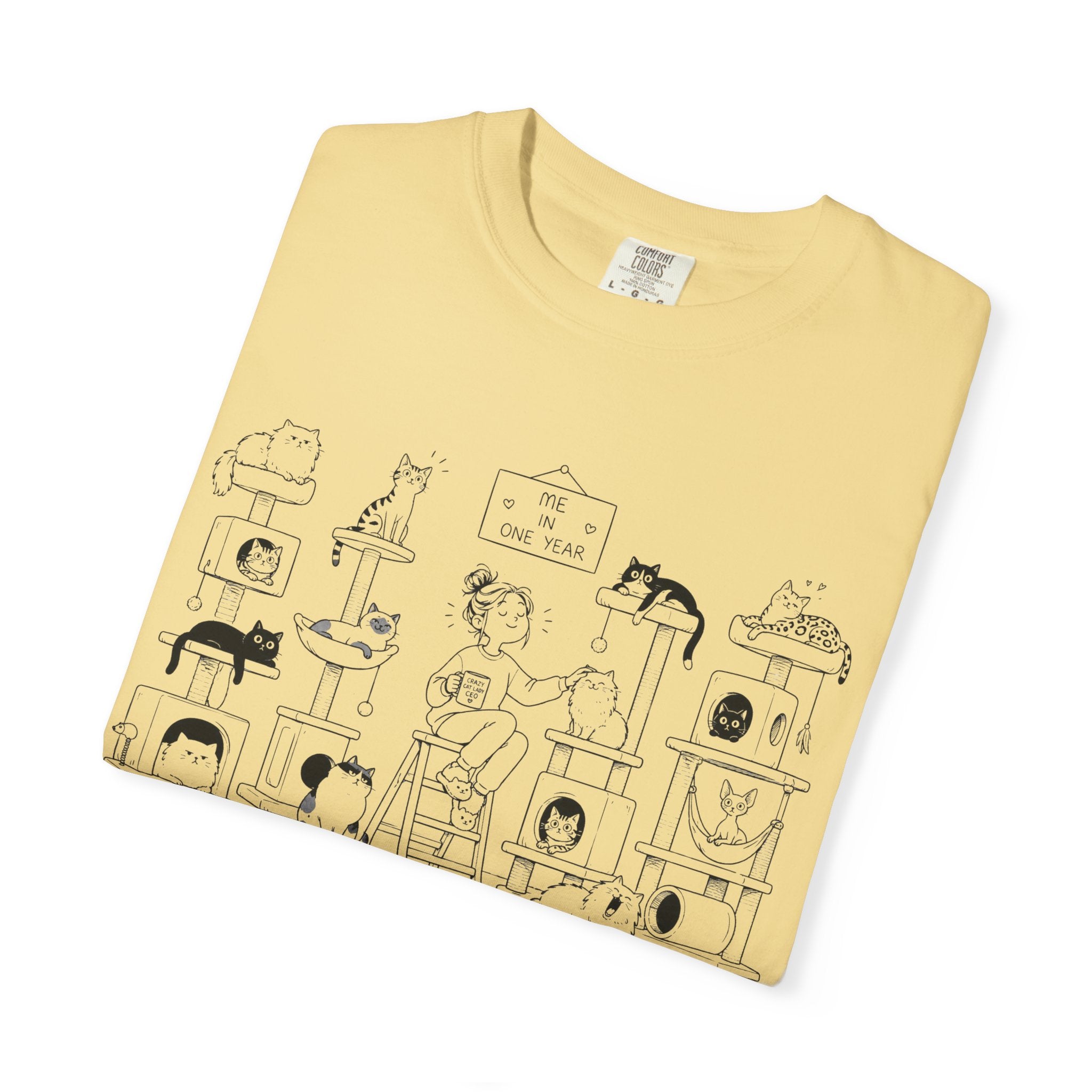 One Year Plan Cat T-Shirt