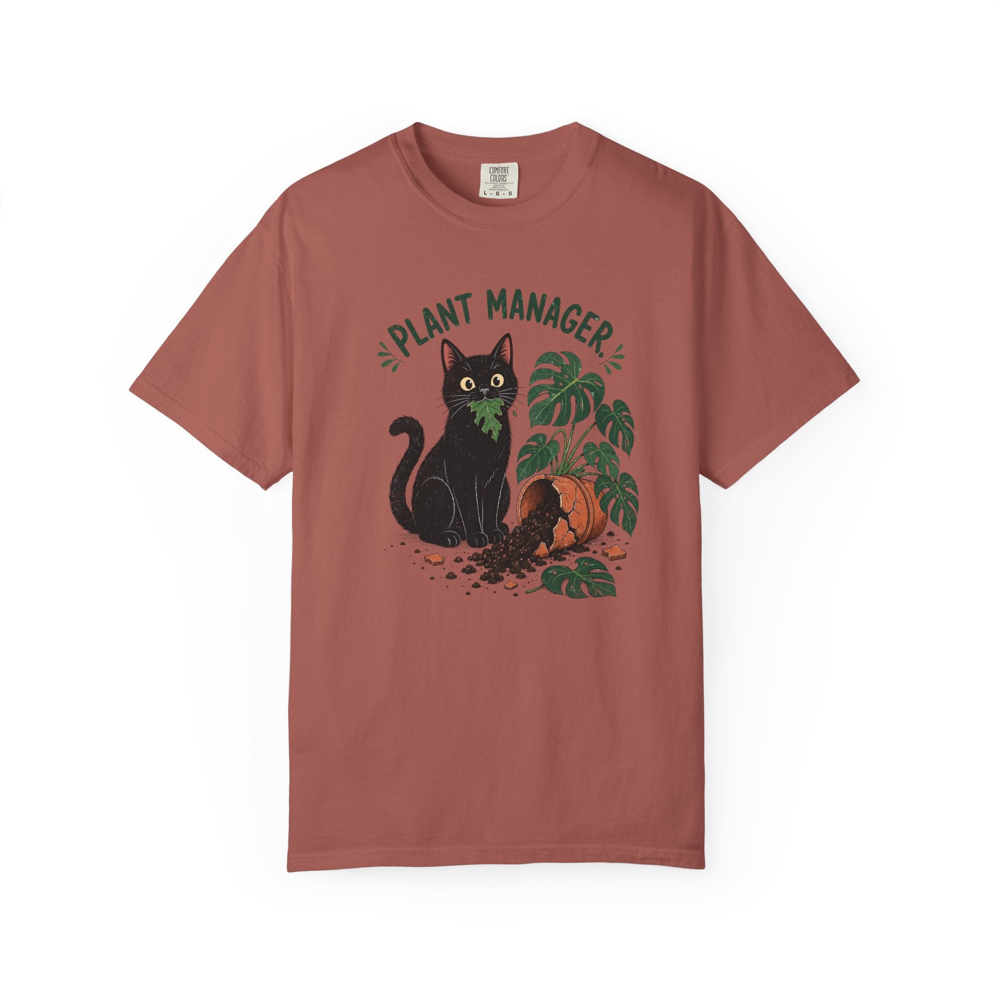 Plant Manager Cat T-Shirt