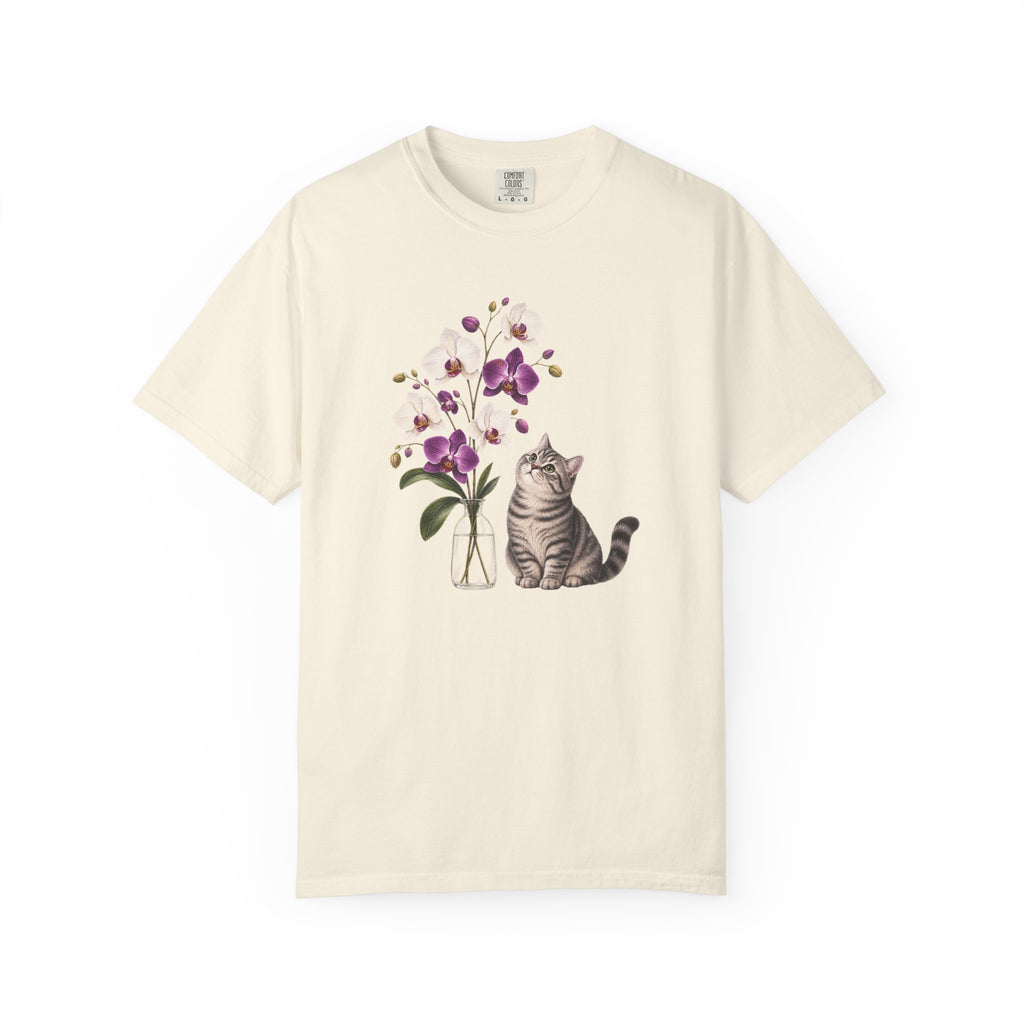 Whispers of Orchid Cat T-Shirt