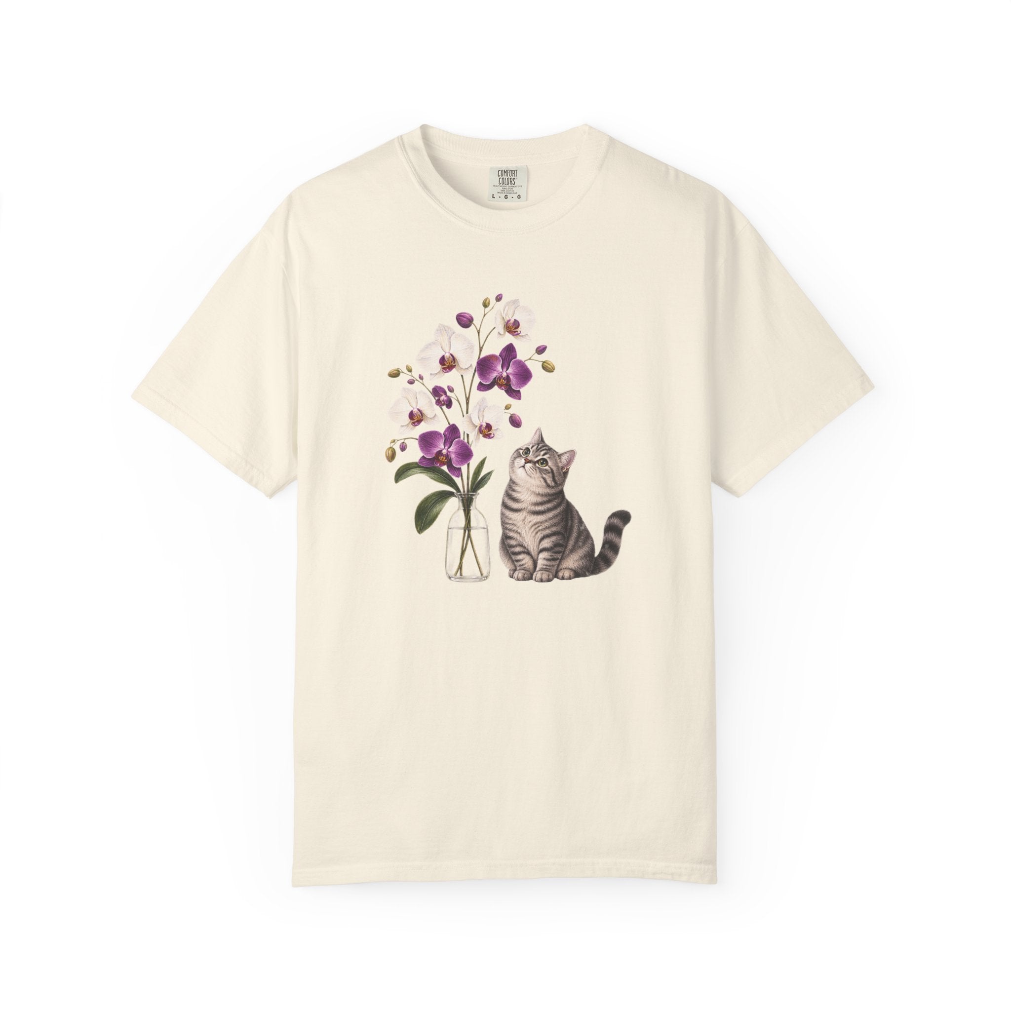 Whispers of Orchid Cat T-Shirt