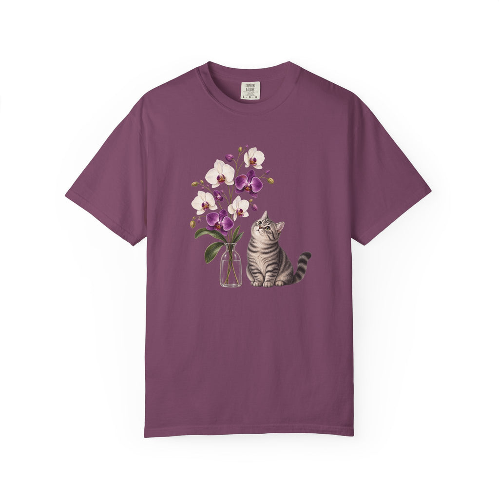 Whispers of Orchid Cat T-Shirt