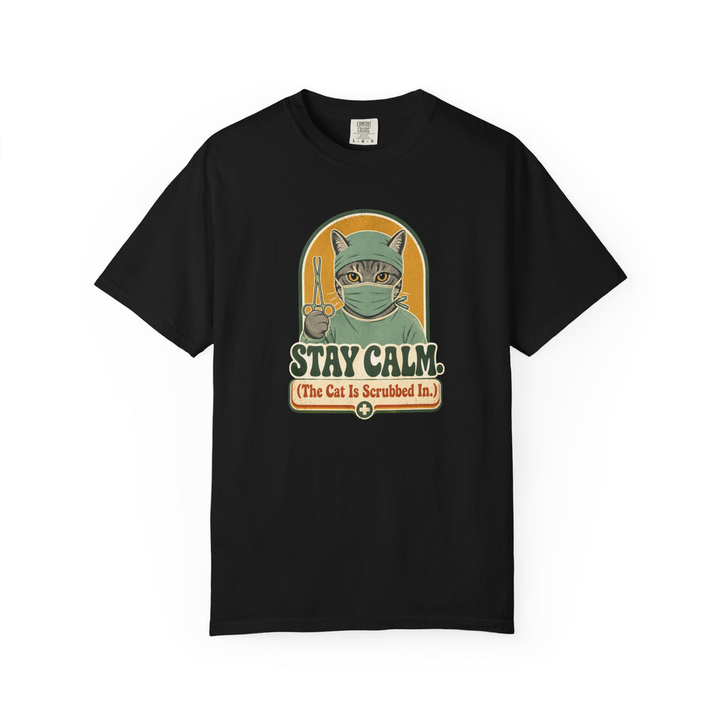 Stay Calm Cat T-Shirt