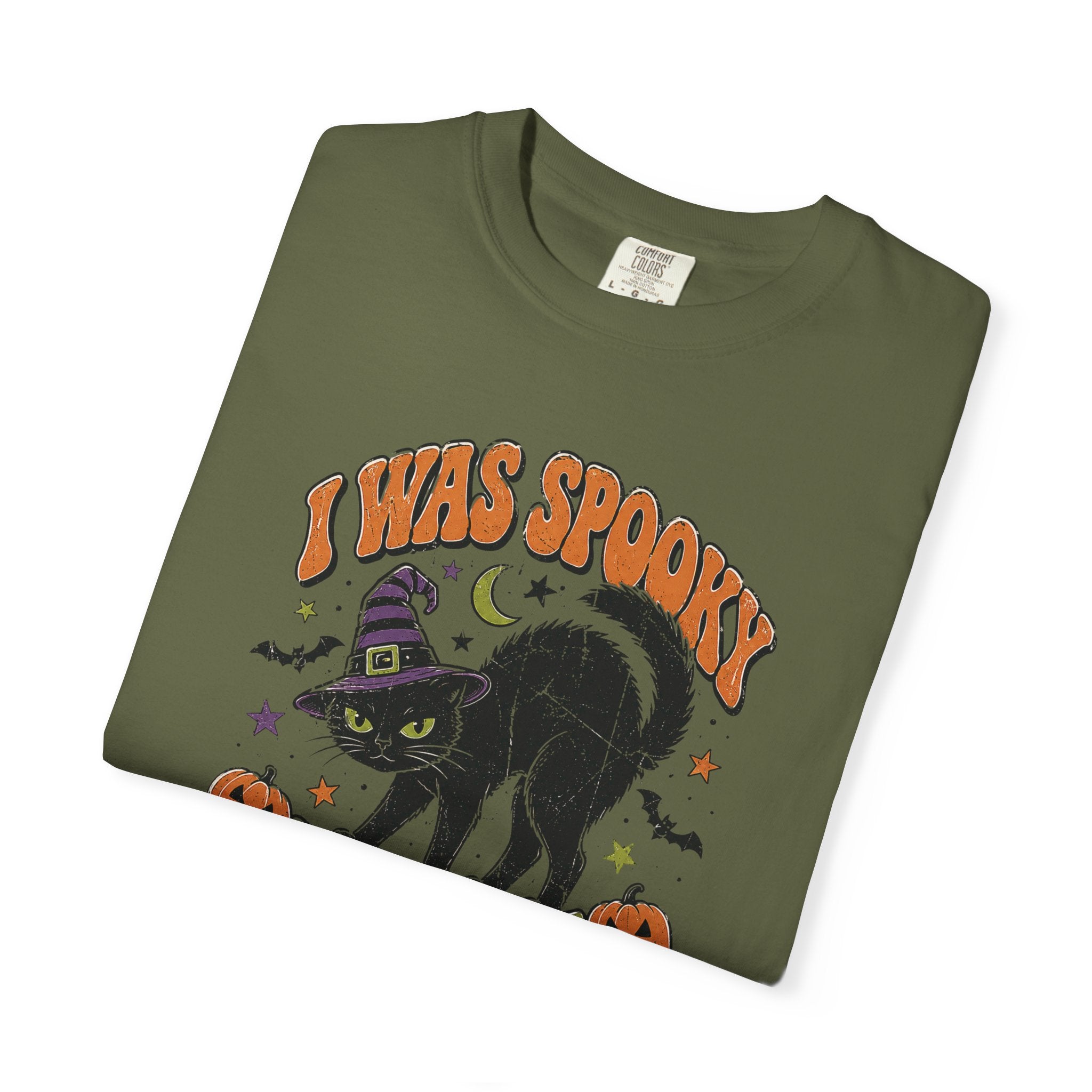 I Was Spooky Cat T-Shirt