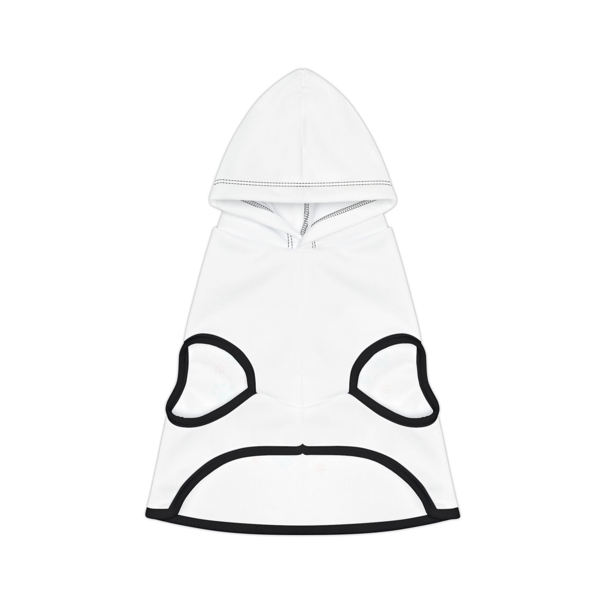 Pet Hoodie - "Frenchie Love" Paw Print Dog Hoodie