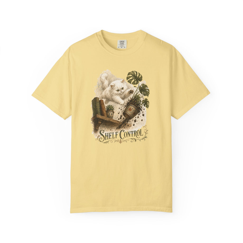 Shelf Control Cat T-Shirt