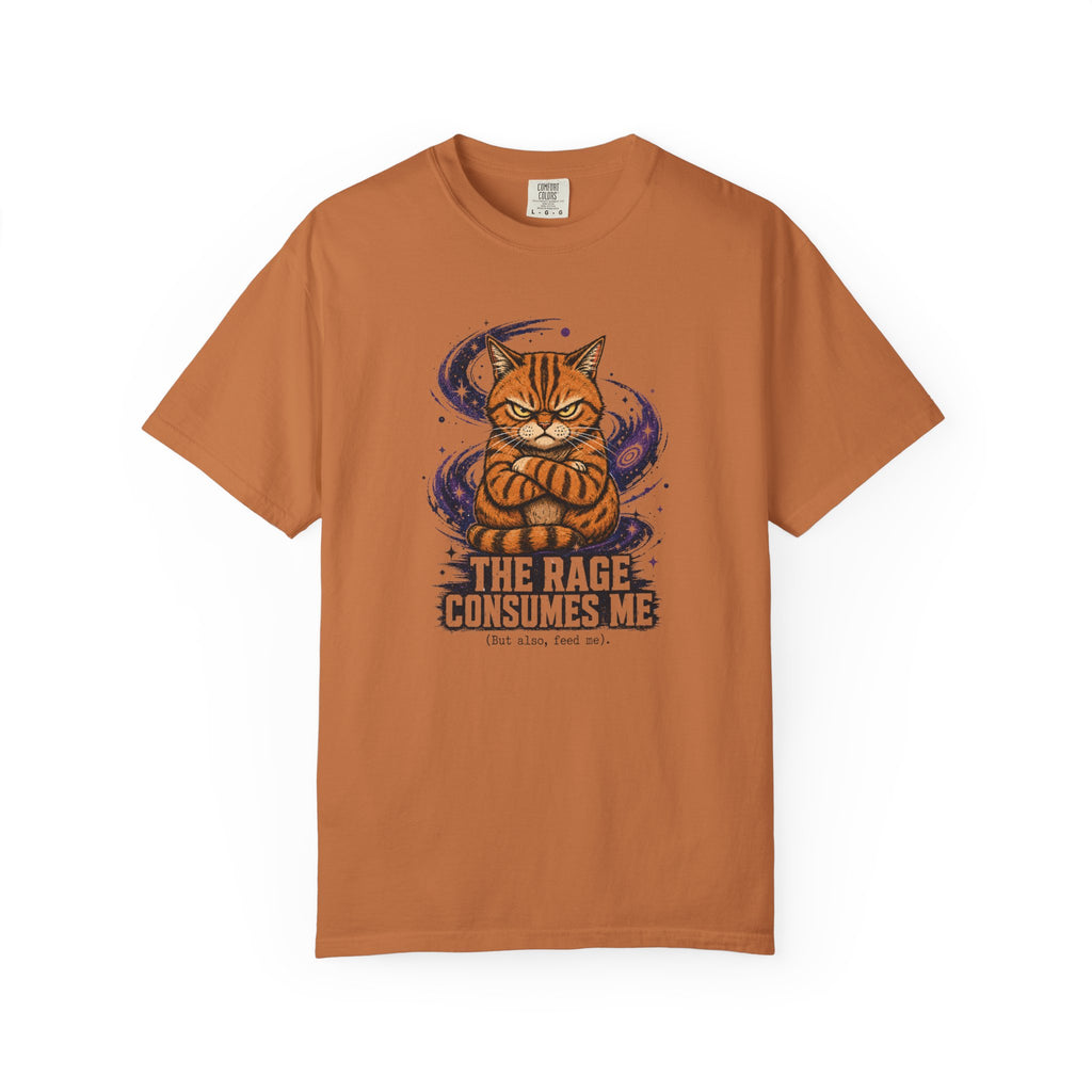 Rage Consumes Me Cat T-Shirt
