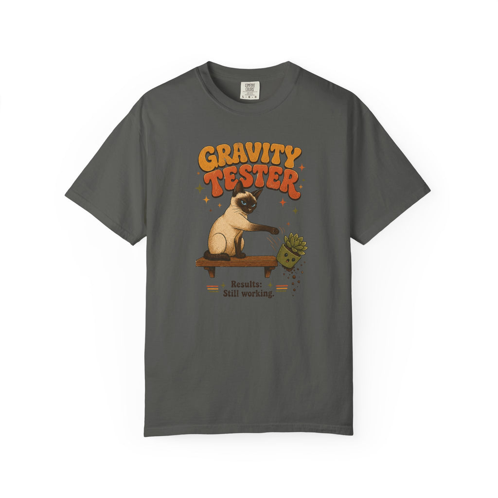 Gravity Tester Cat T-Shirt