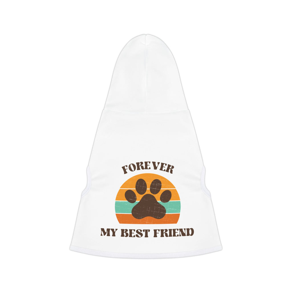 Pet Hoodie — "Forever My Best Friend" Paw Print Dog & Cat Hoodie