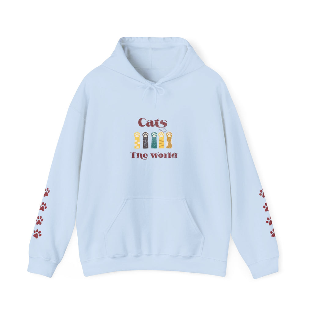 Retro Funny Cat Lover Hoodie — Vintage Style Cat Graphic Sweatshirt