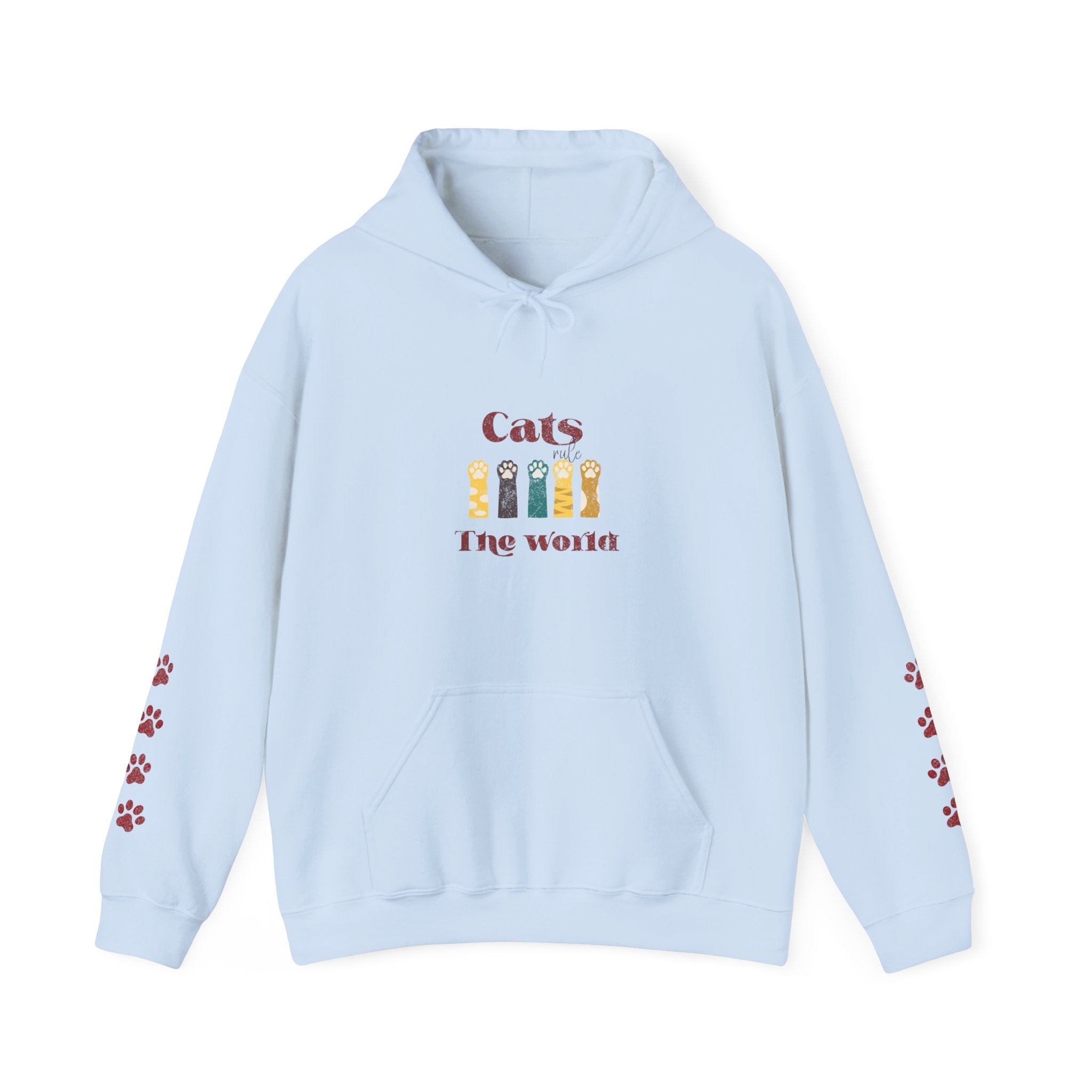 Retro Funny Cat Lover Hoodie — Vintage Style Cat Graphic Sweatshirt