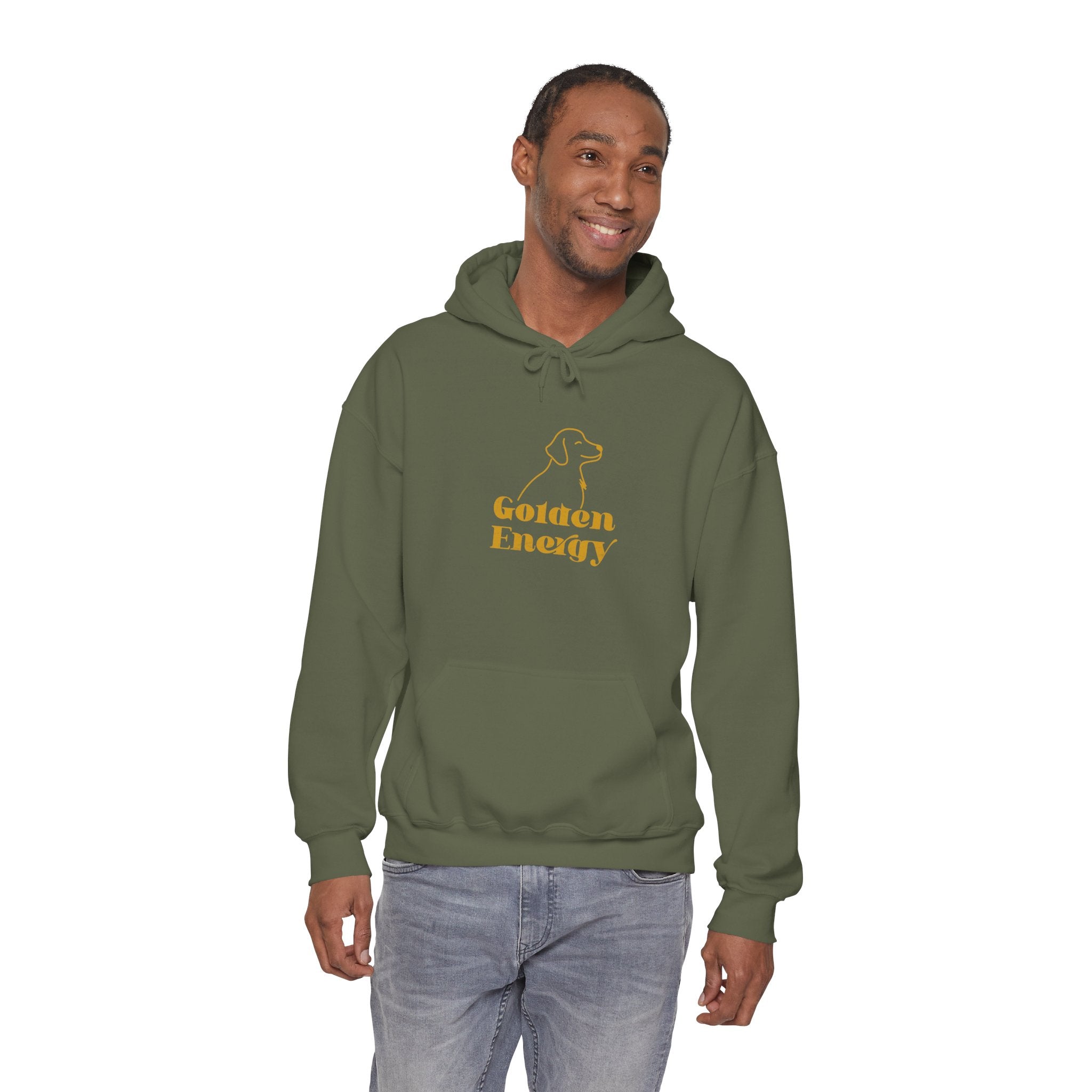 Retro Golden Retriever Hoodie — Pet Lover Sweatshirt