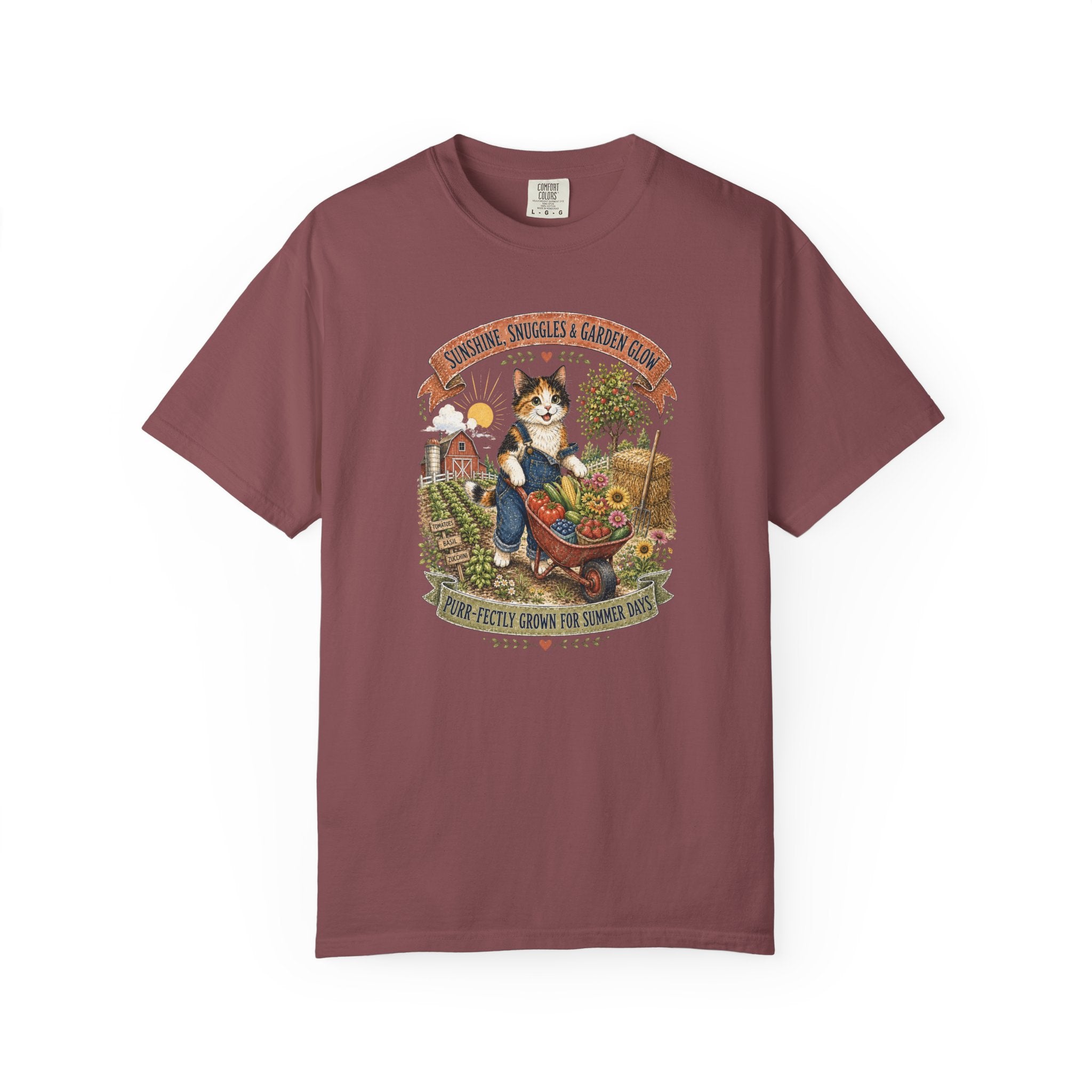Garden Glow Cat T-Shirt