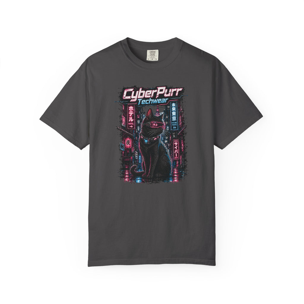 Cyber Purr Cat T-Shirt