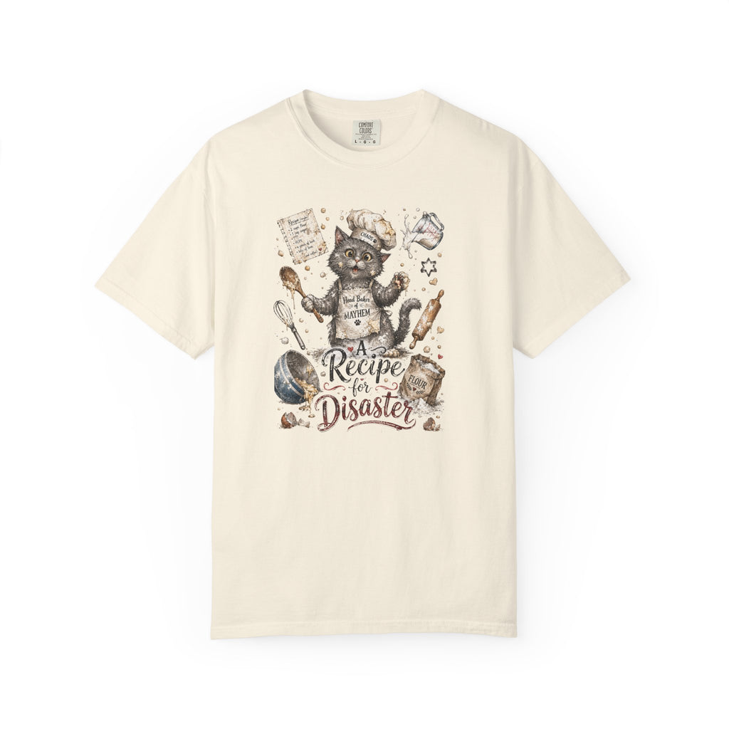 Recipe For Disaster Cat T-Shirt