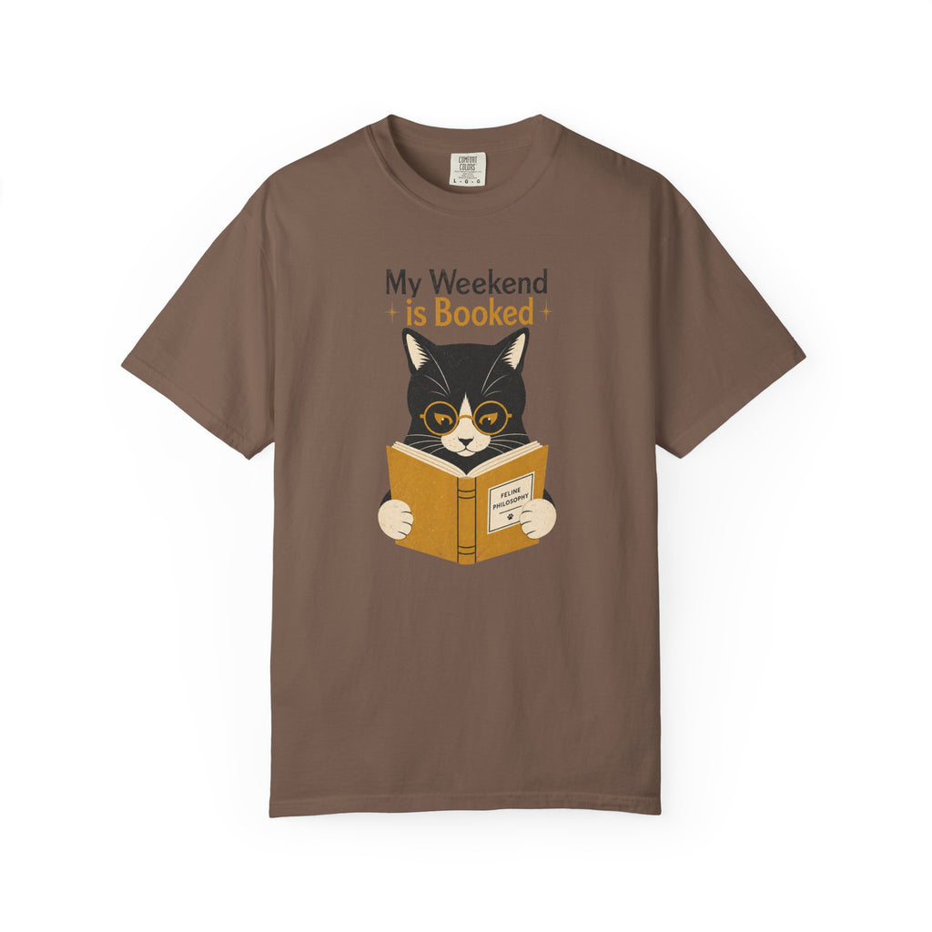 My Weekend Is Booked Cat T-Shirt