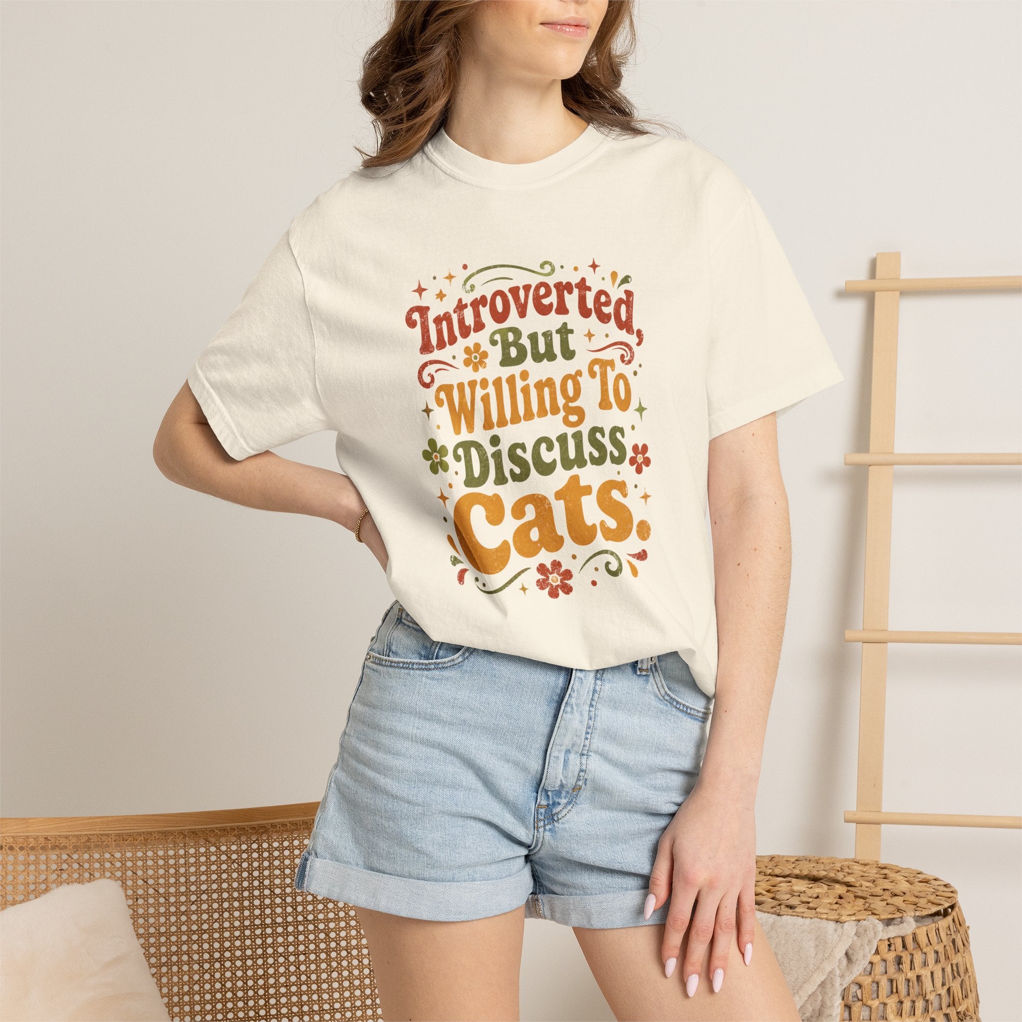 Introverted Cat T-Shirt