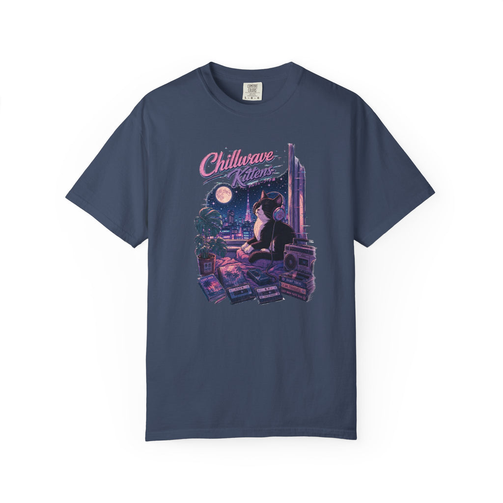 Chill Waves Cat T-Shirt