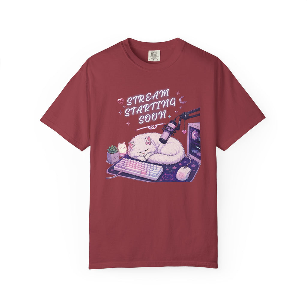 Stream Starting Soon Cat T-Shirt