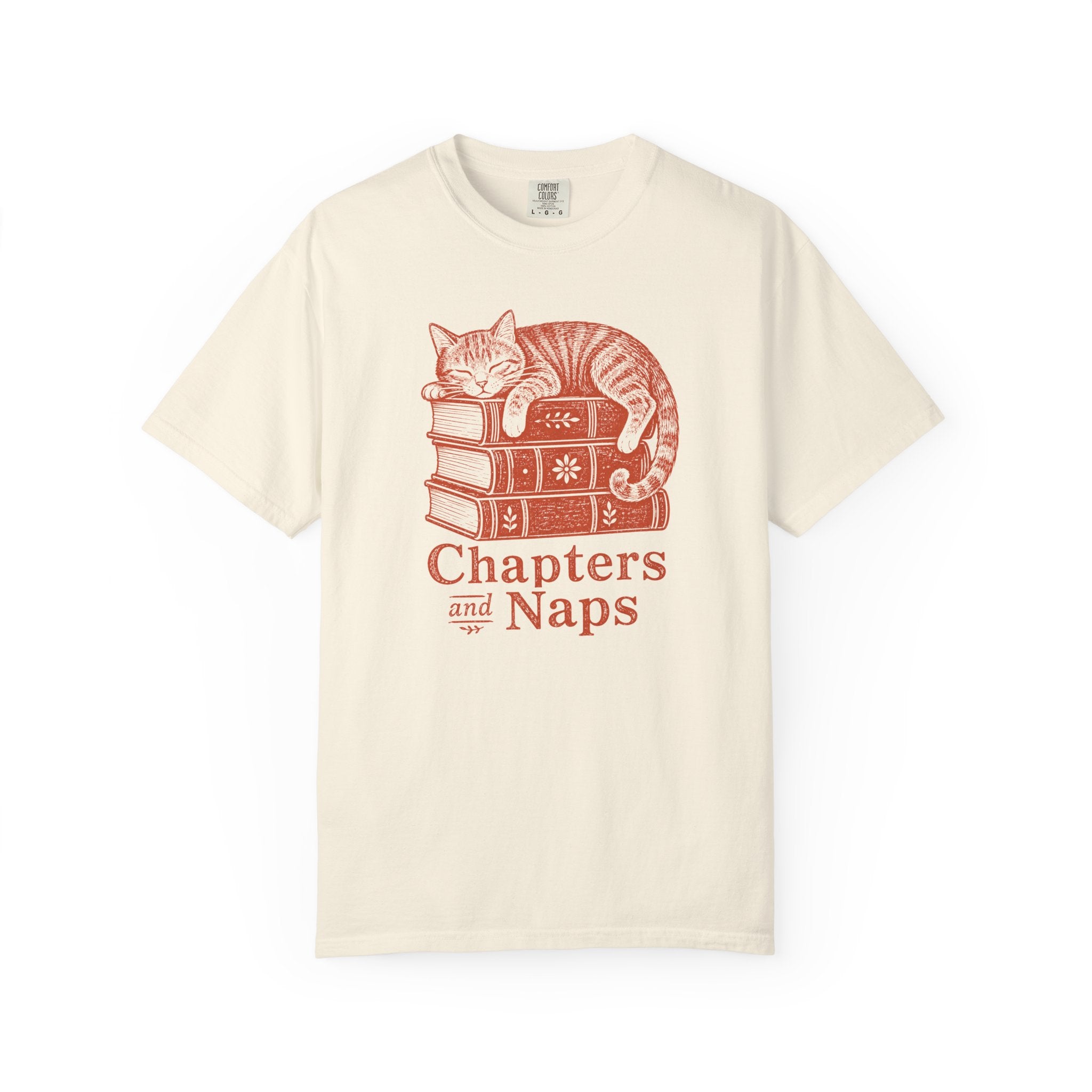 Chapters And Naps Cat T-Shirt