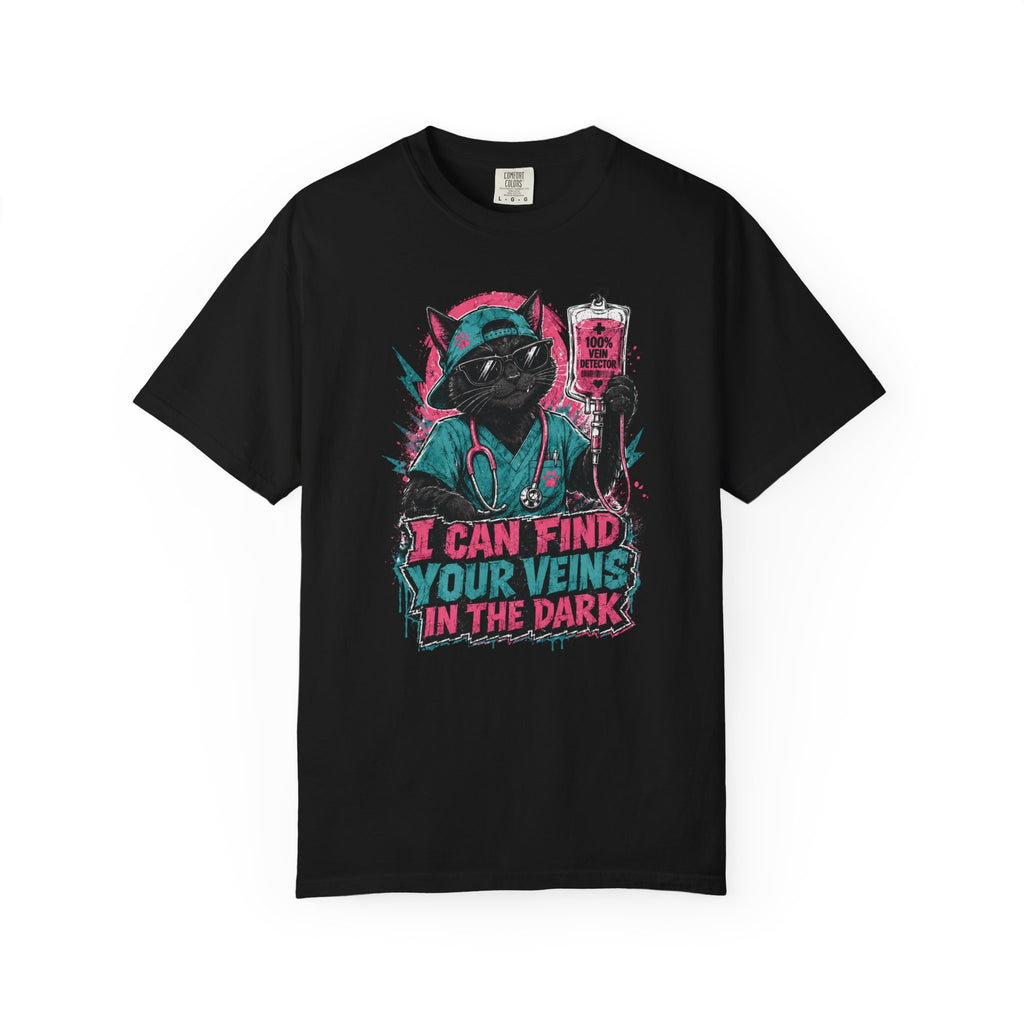 Phlebotomist Cat T-Shirt