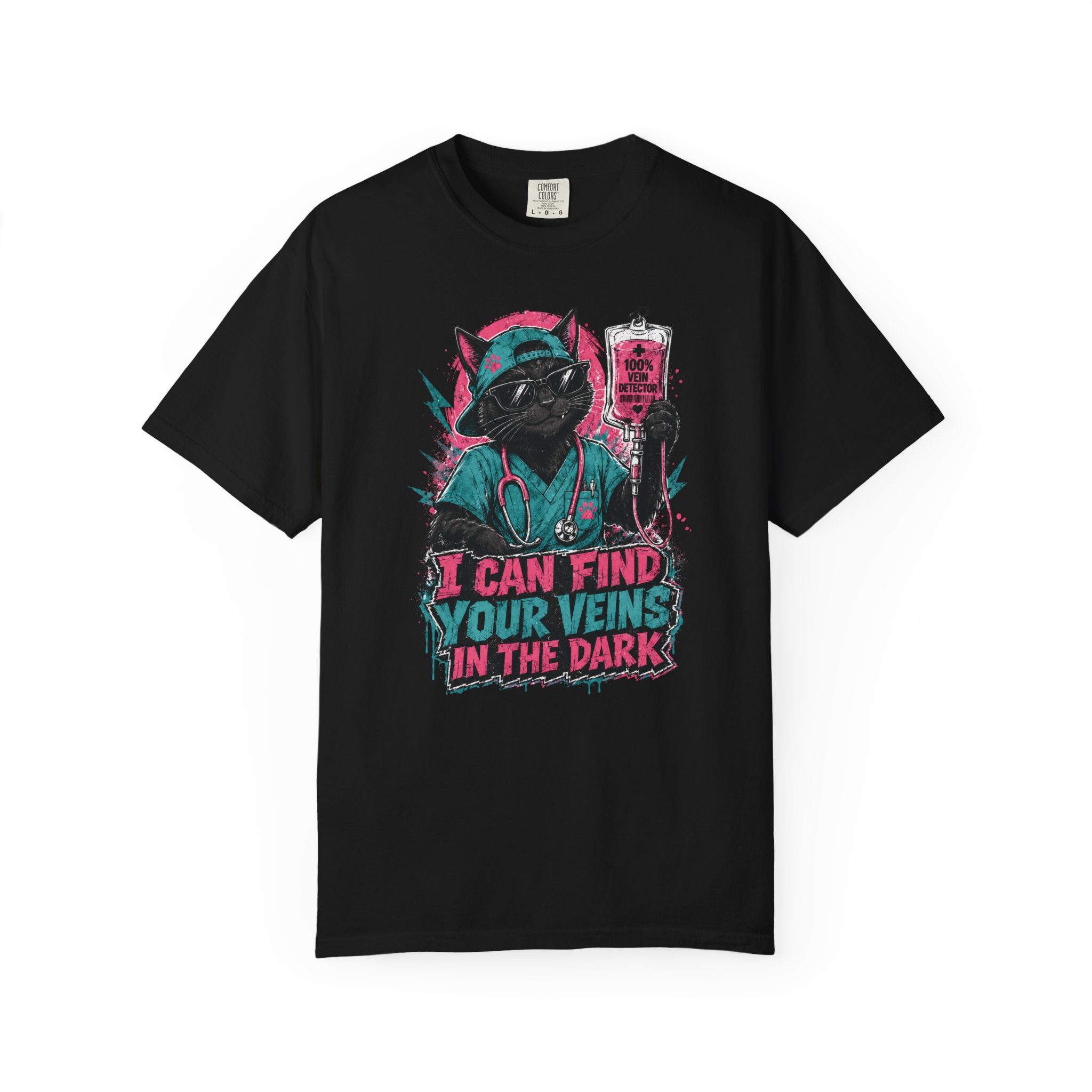 Phlebotomist Cat T-Shirt