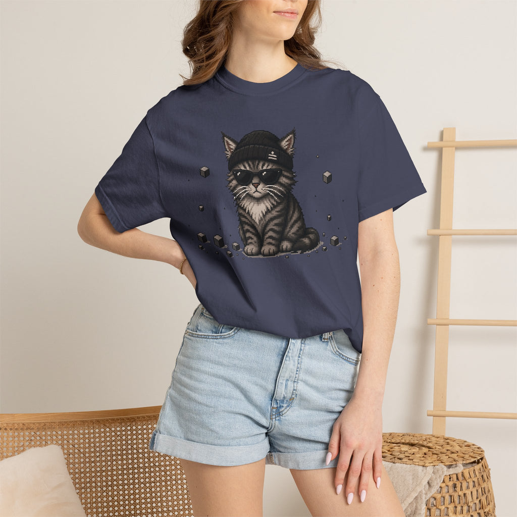 8-Bit Attitude Cat T-Shirt