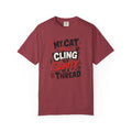 Cling To Sanity by A Thread Cat T-Shirt