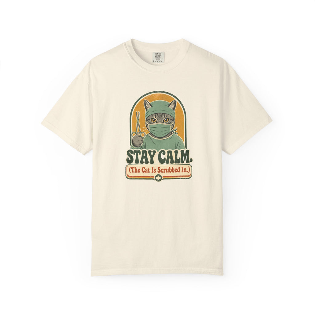 Stay Calm Cat T-Shirt