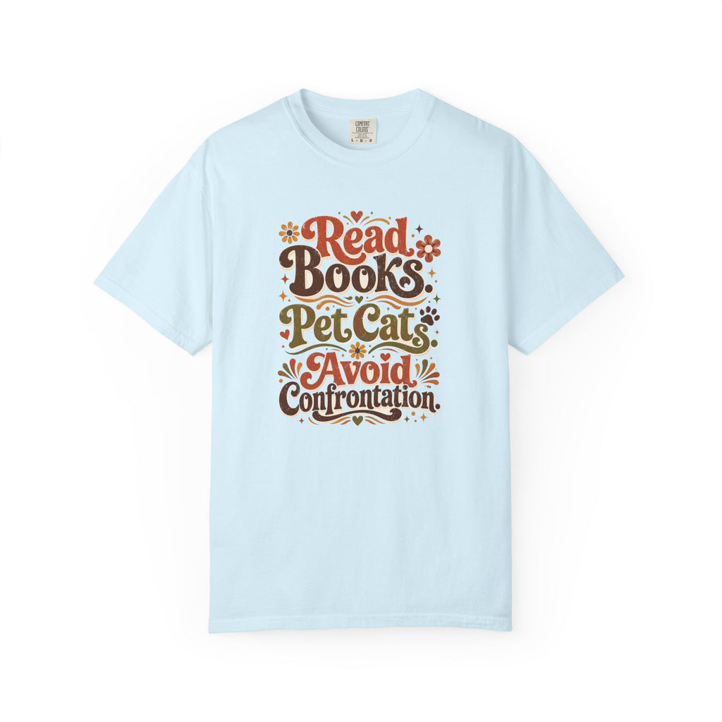Read Books Cat T-Shirt