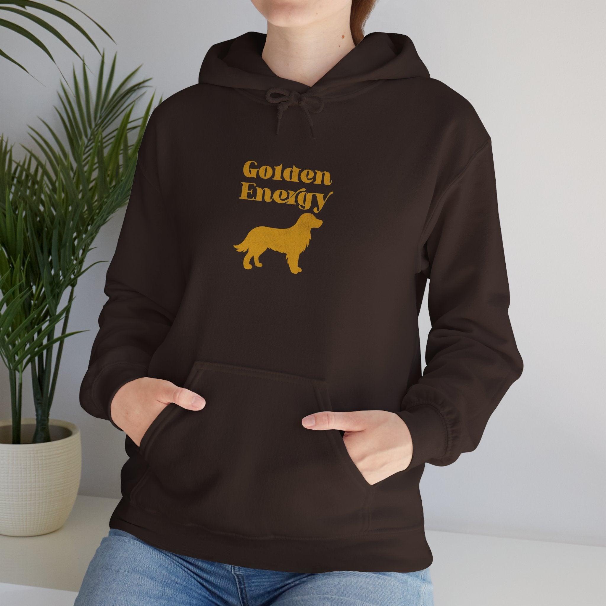 Golden Retriever Dog Lover Hoodie — Retro Pet Lover Sweatshirt