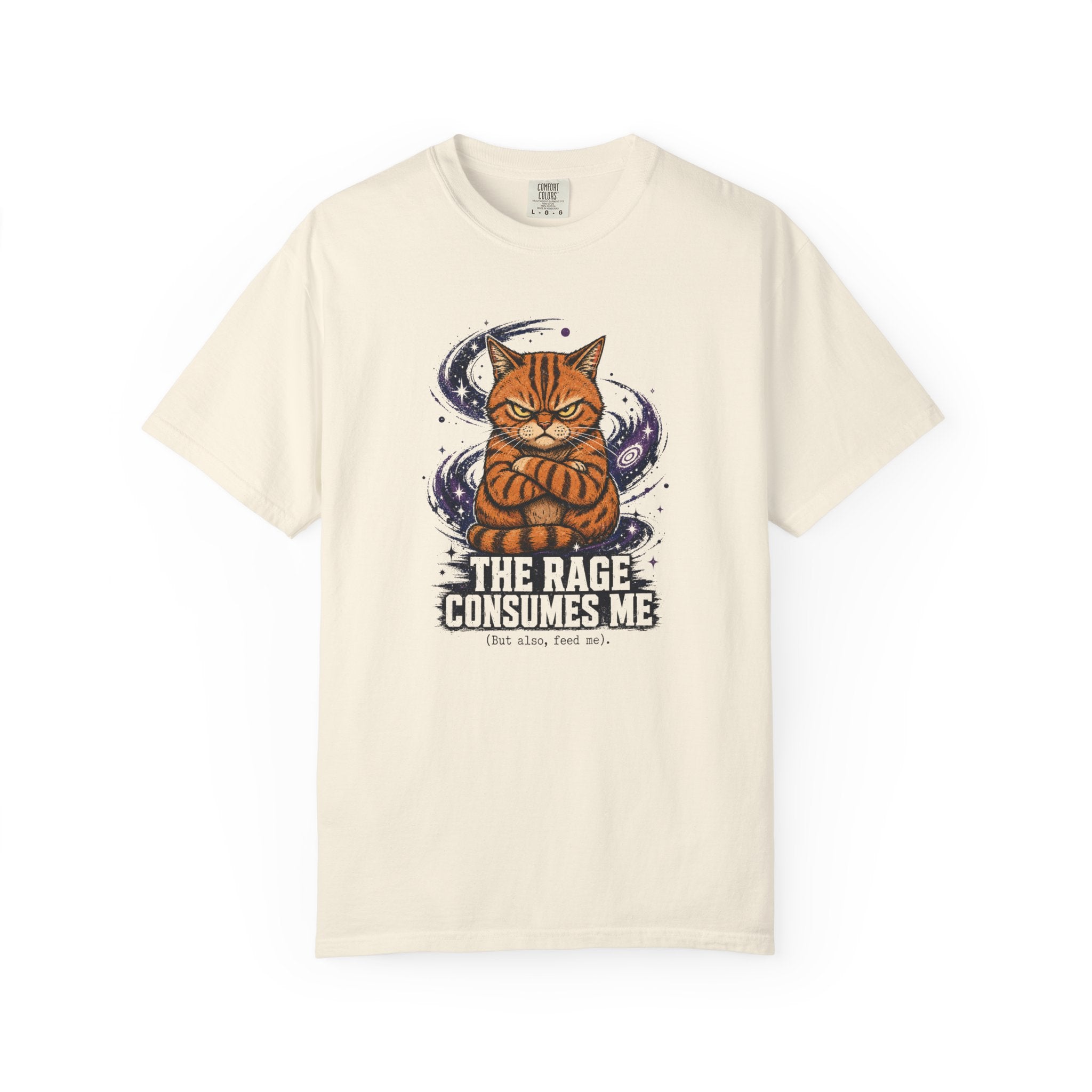 Rage Consumes Me Cat T-Shirt