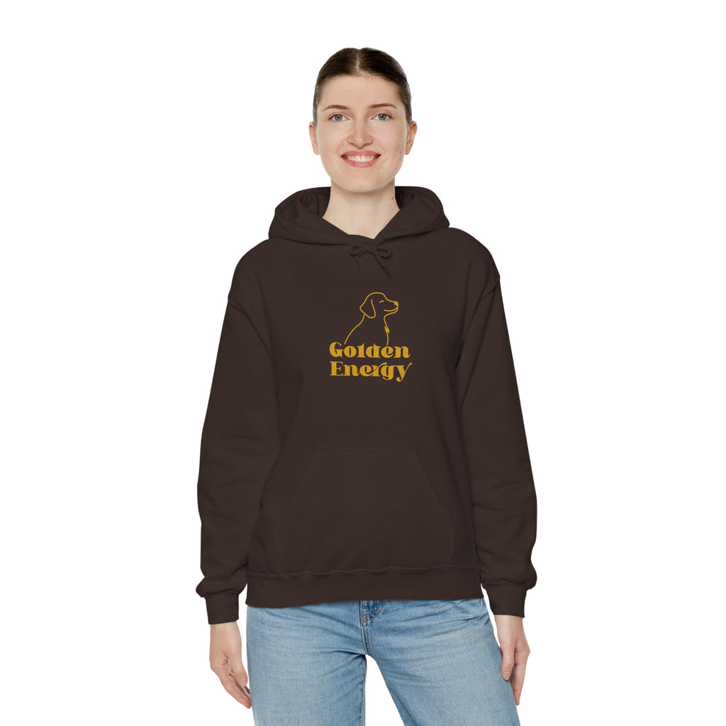 Retro Golden Retriever Hoodie — Pet Lover Sweatshirt