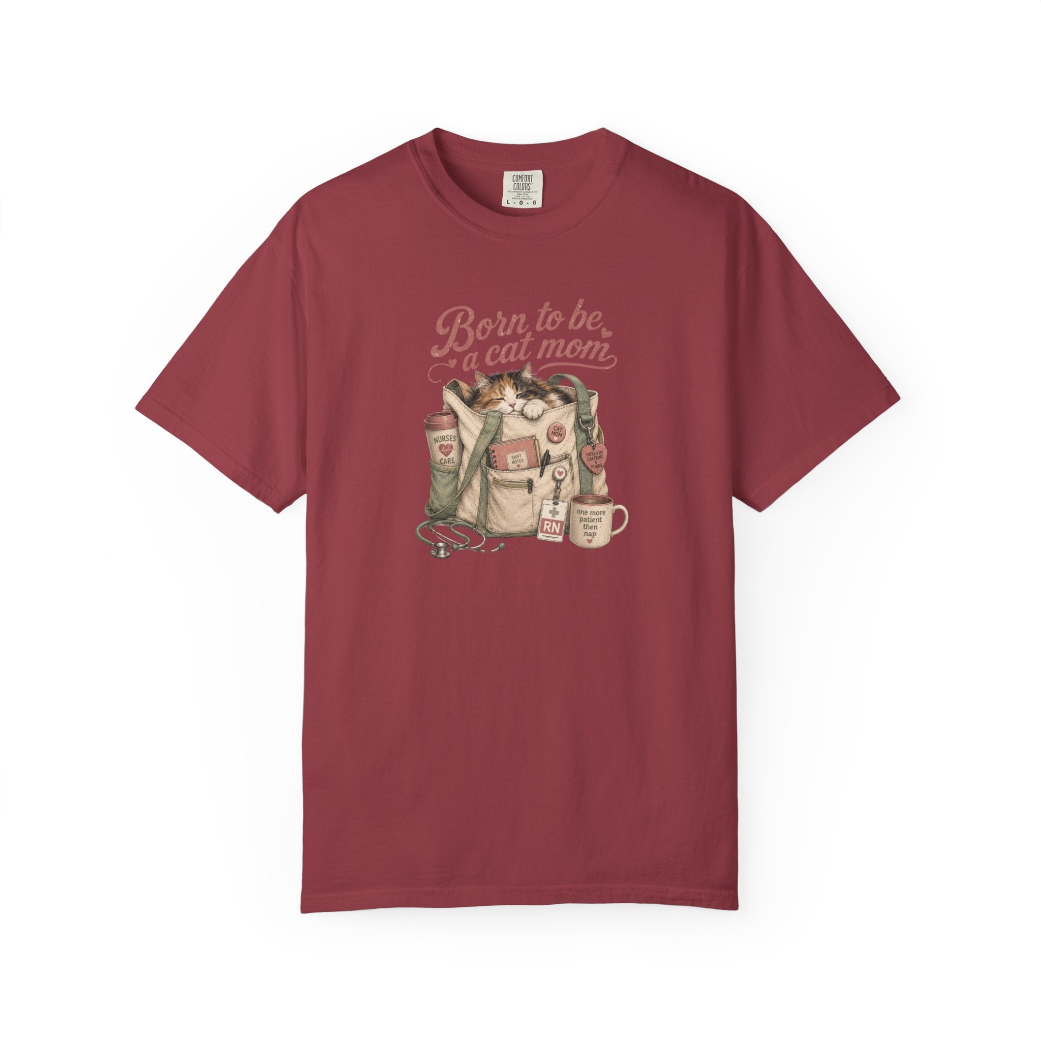 Nurse Cat Mom Cat T-Shirt