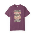 My Social Battery Is Empty Cat T-Shirt