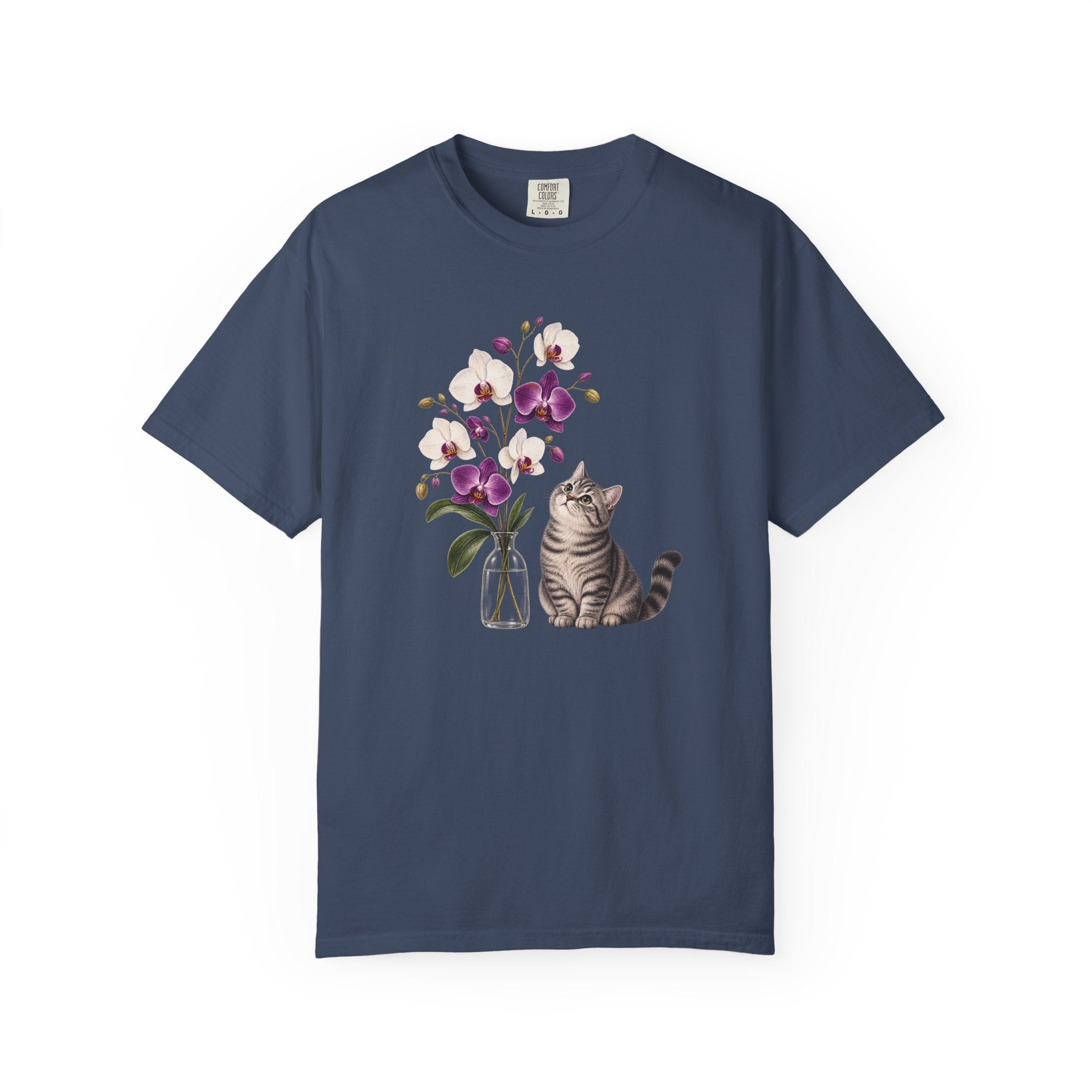 Whispers of Orchid Cat T-Shirt