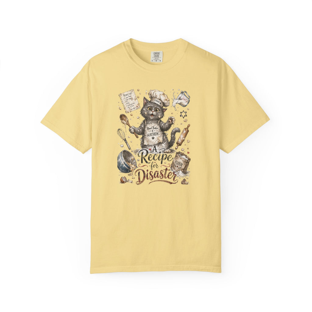 Recipe For Disaster Cat T-Shirt