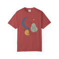 Stargazing Cat Silhouette T-Shirt