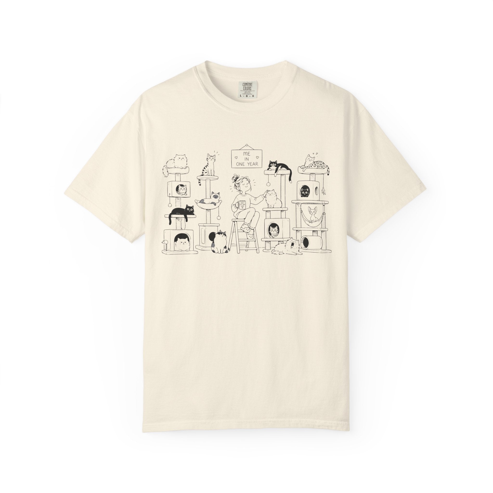 One Year Plan Cat T-Shirt