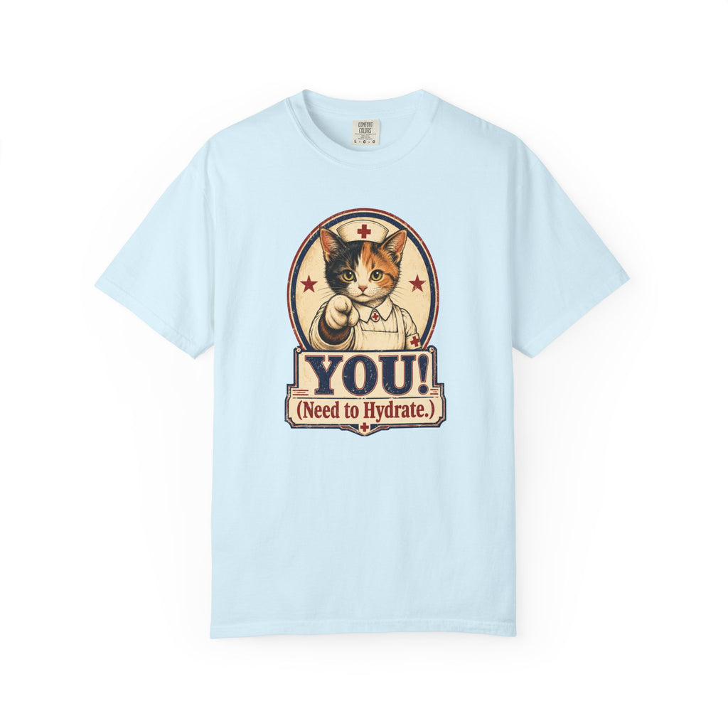 You Need To Hydrate Cat T-Shirt