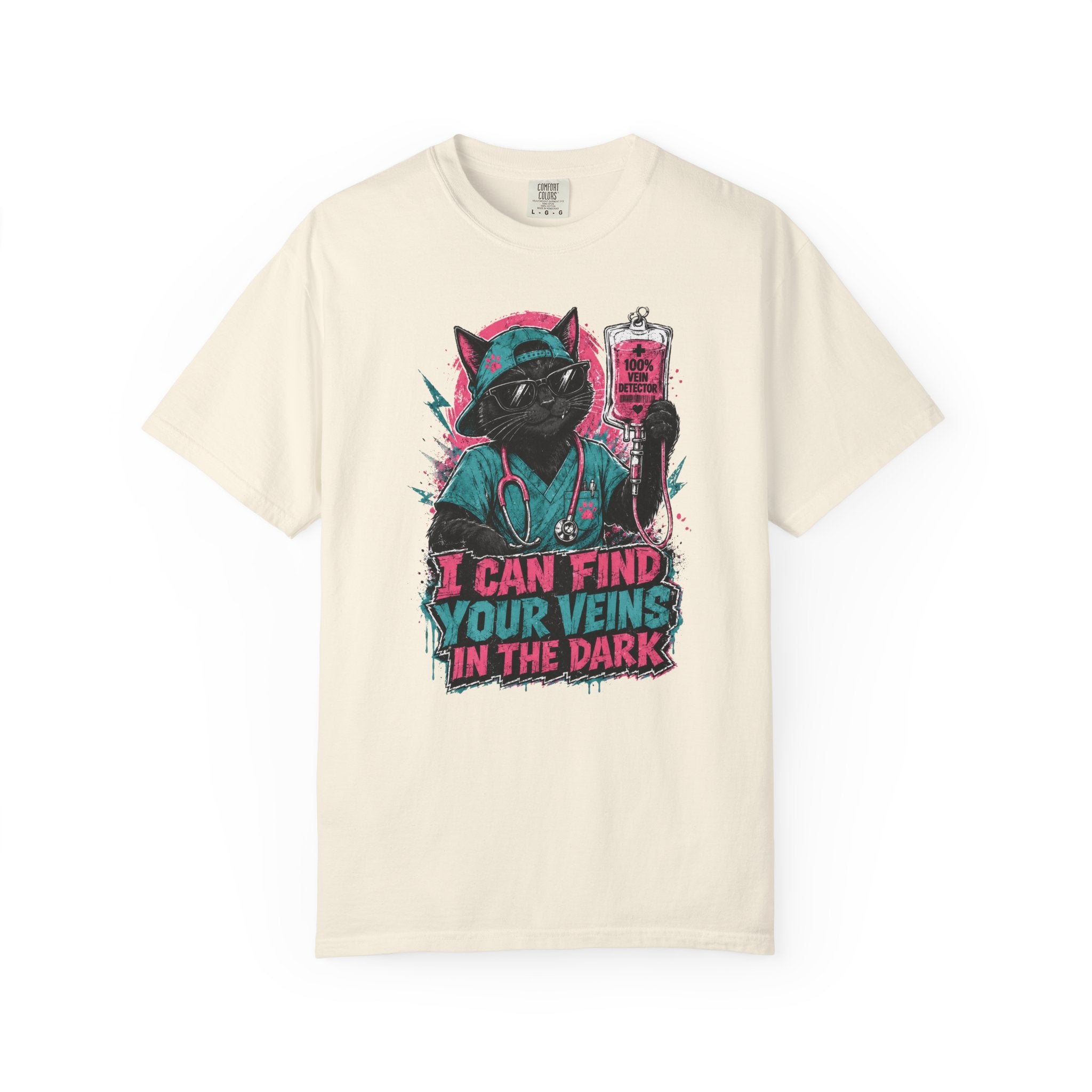 Phlebotomist Cat T-Shirt
