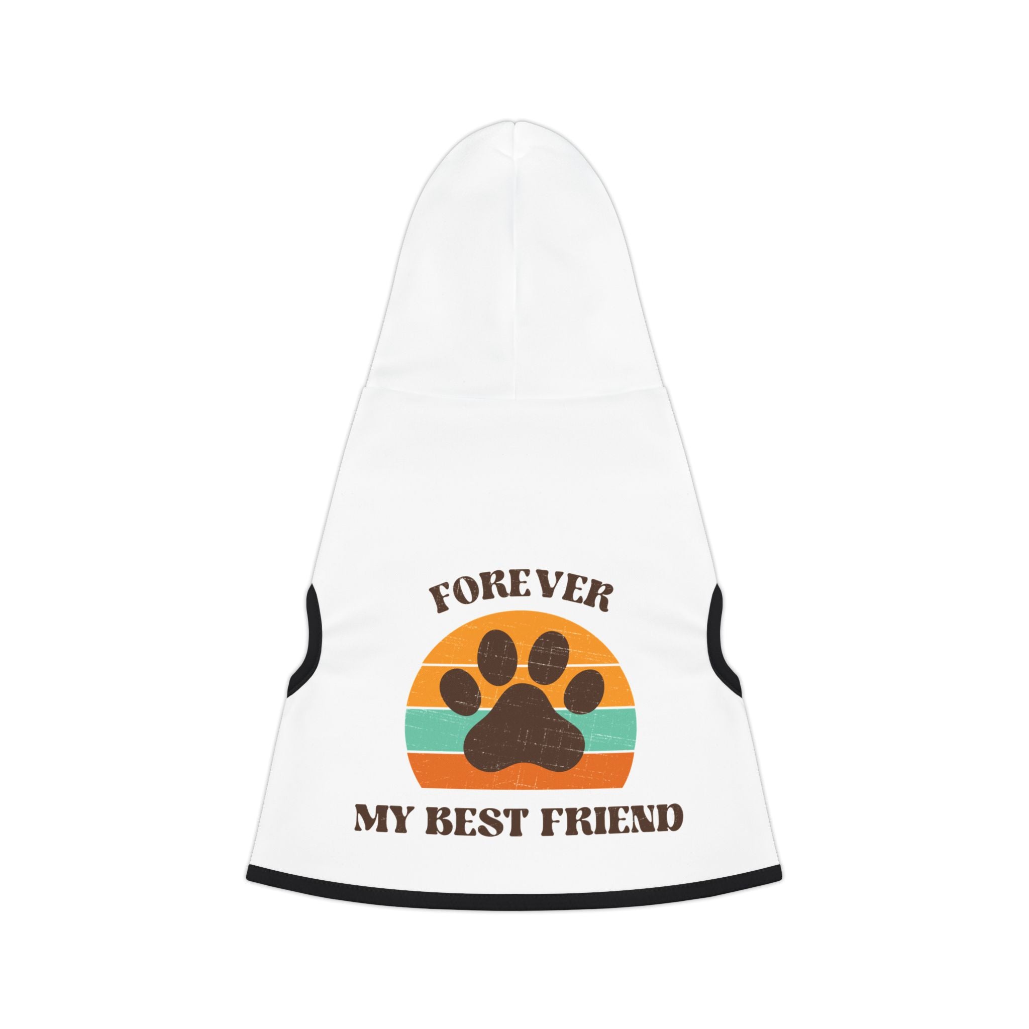 Pet Hoodie — "Forever My Best Friend" Paw Print Dog & Cat Hoodie