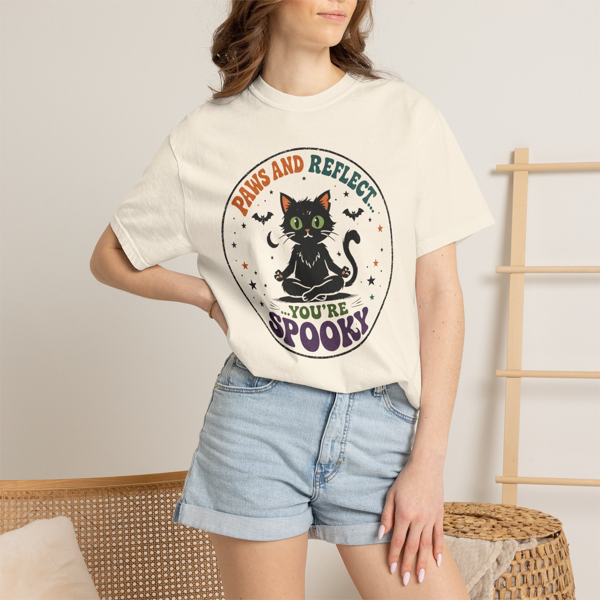 Paws And Reflect Cat T-Shirt