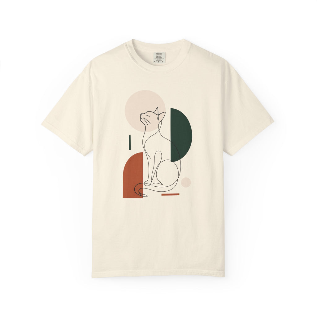 Serene Cat Silhouette T-Shirt