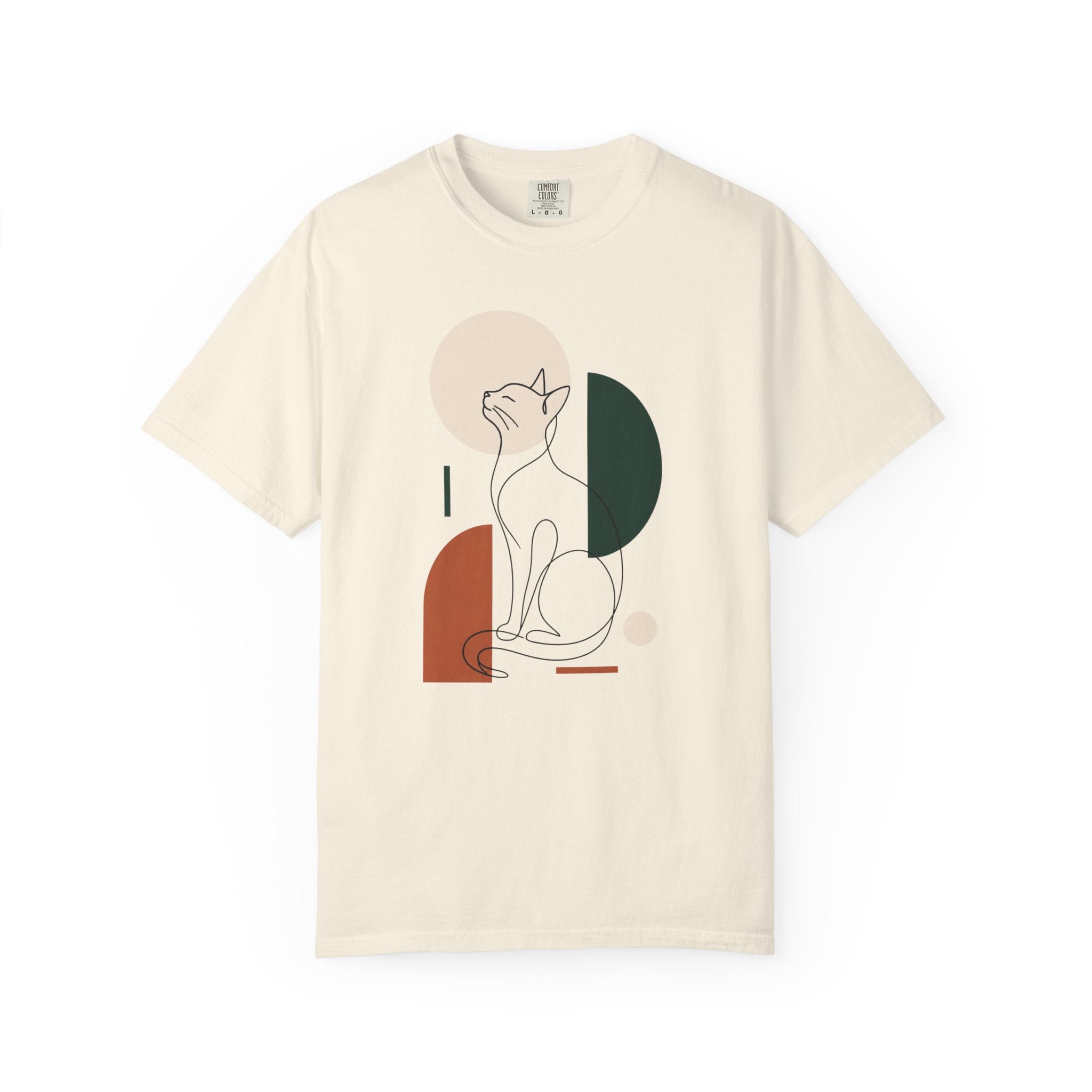 Serene Cat Silhouette T-Shirt