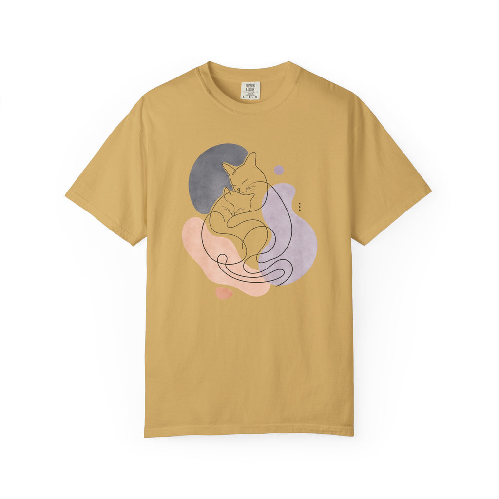 Mother Love Cat Silhouette T-Shirt